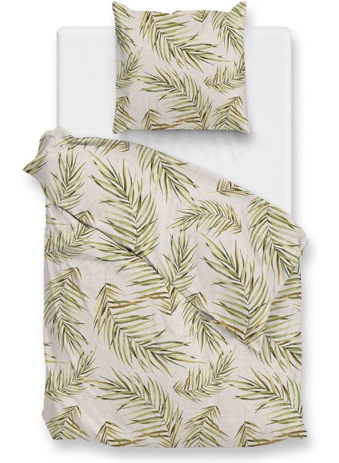 ZO! Home Dekbedovertrek Plama Beige - Katoen