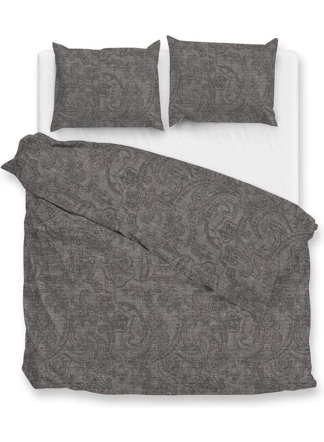 Dekbedovertrek Paisley-di-Lino Grijs - Katoen