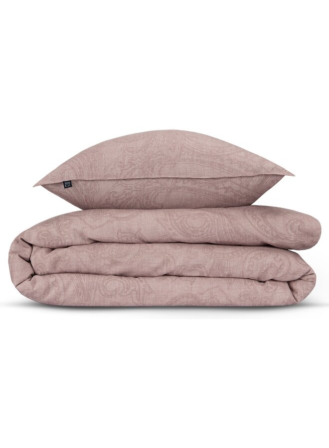 ZO! Home Dekbedovertrek Paisley-di-Lino Roze - Katoen