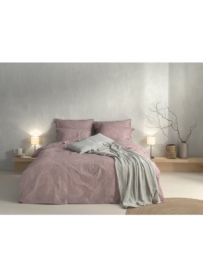 ZO! Home Dekbedovertrek Paisley-di-Lino Roze - Katoen