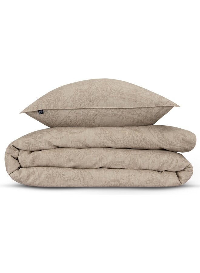 ZO! Home Dekbedovertrek Paisley-di-Lino Beige - Katoen