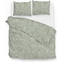 ZO! Home Dekbedovertrek Paisley-di-Lino Groen - Katoen