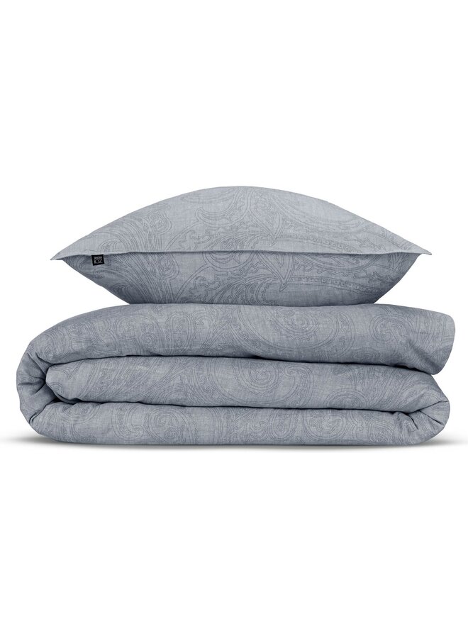 ZO! Home Dekbedovertrek Paisley-di-Lino Blauw - Katoen