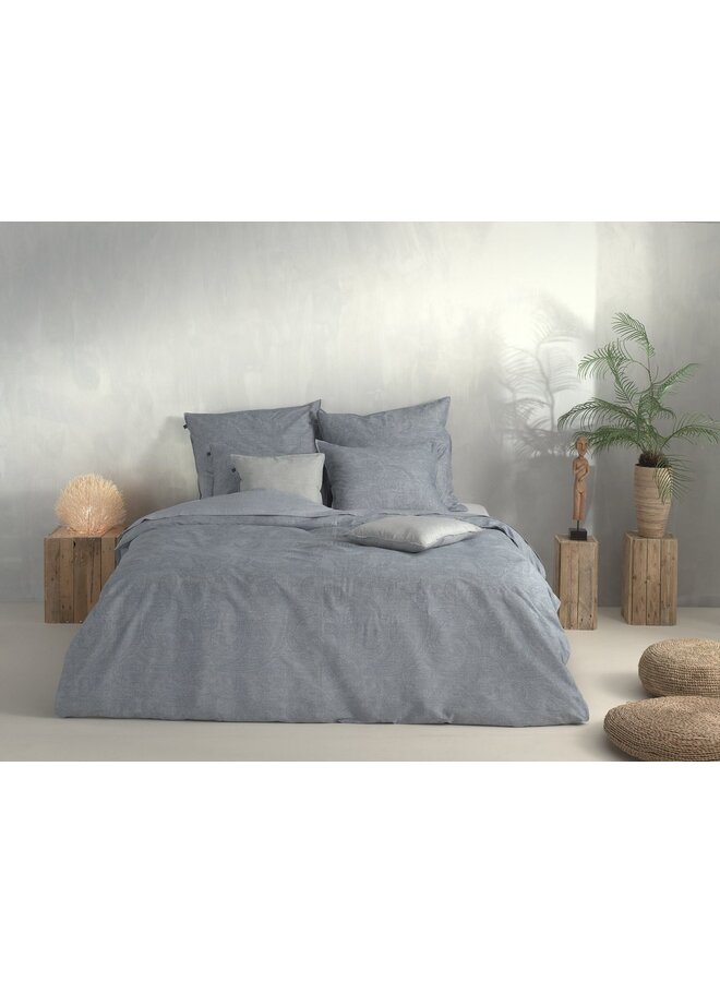 ZO! Home Dekbedovertrek Paisley-di-Lino Blauw - Katoen