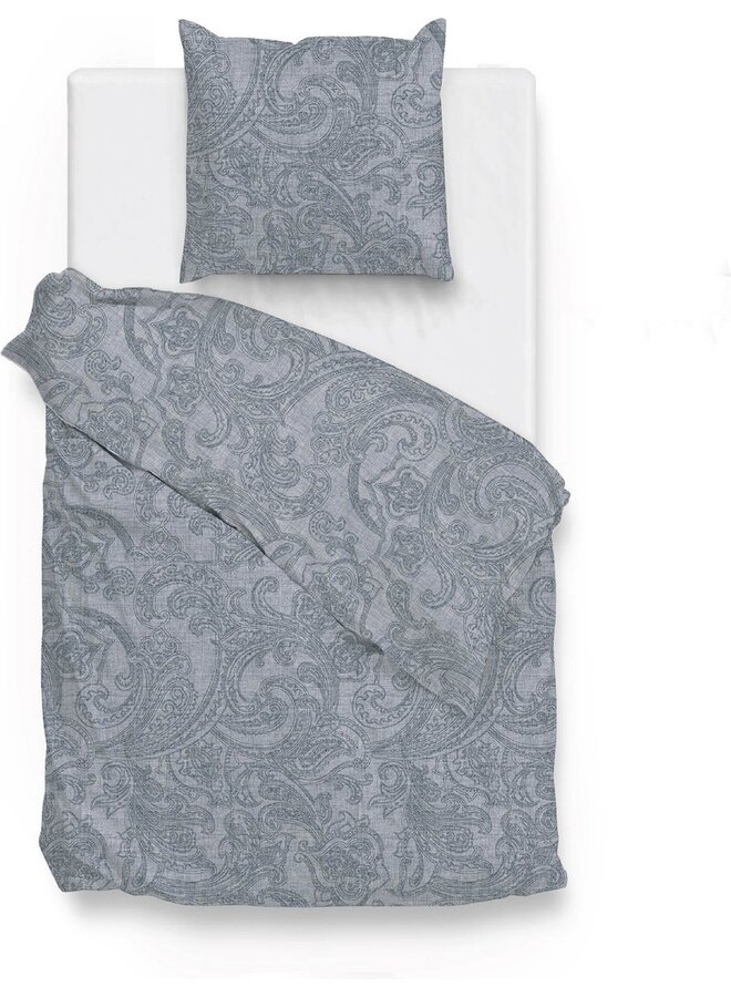ZO! Home Dekbedovertrek Paisley-di-Lino Blauw - Katoen