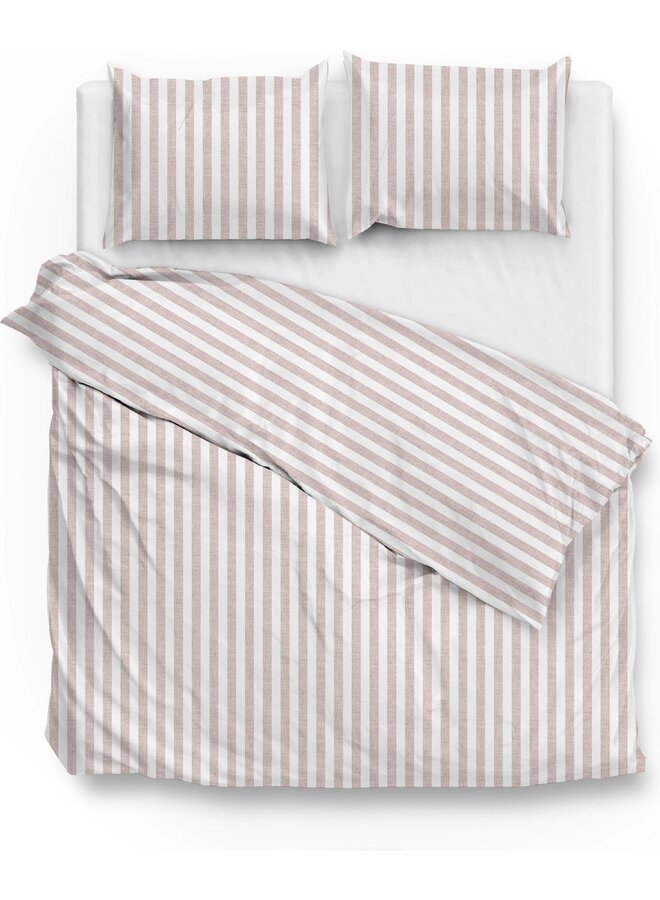 Dekbedovertrek Banda-di-Lino Beige - Katoen