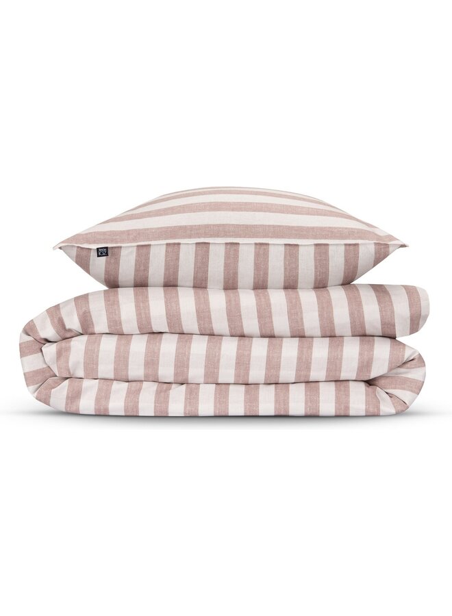 ZO! Home Dekbedovertrek Banda-di-Lino Beige - Katoen