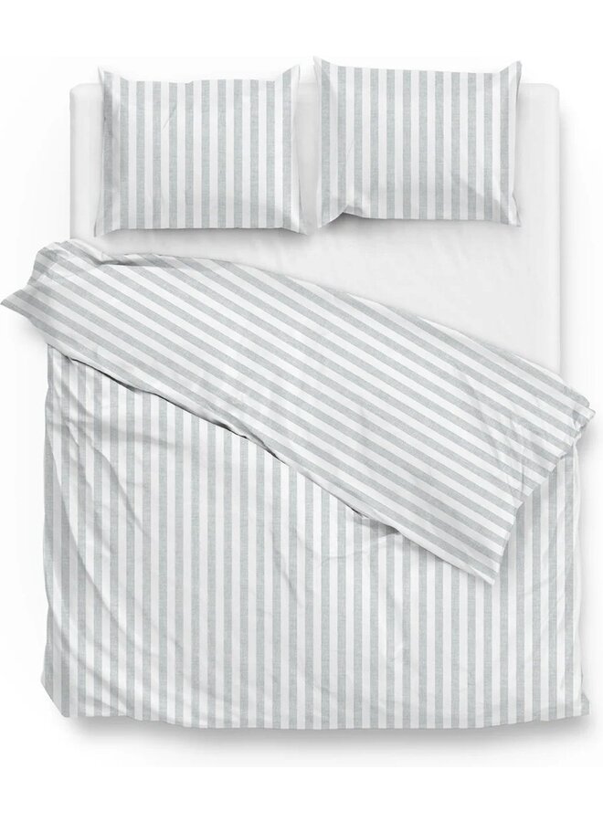 ZO! Home Dekbedovertrek Banda-di-Lino Mint Groen - Katoen