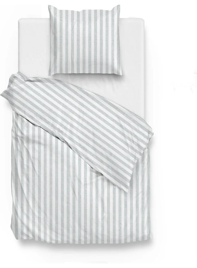 ZO! Home Dekbedovertrek Banda-di-Lino Mint Groen - Katoen