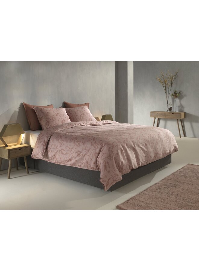 ZO! Home Dekbedovertrek Fiori-di-Satinado Roze - Katoensatijn