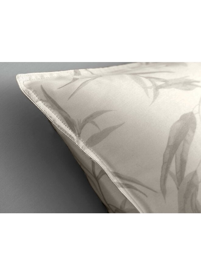 ZO! Home Dekbedovertrek Fiori-di-Satinado Creme - Katoensatijn