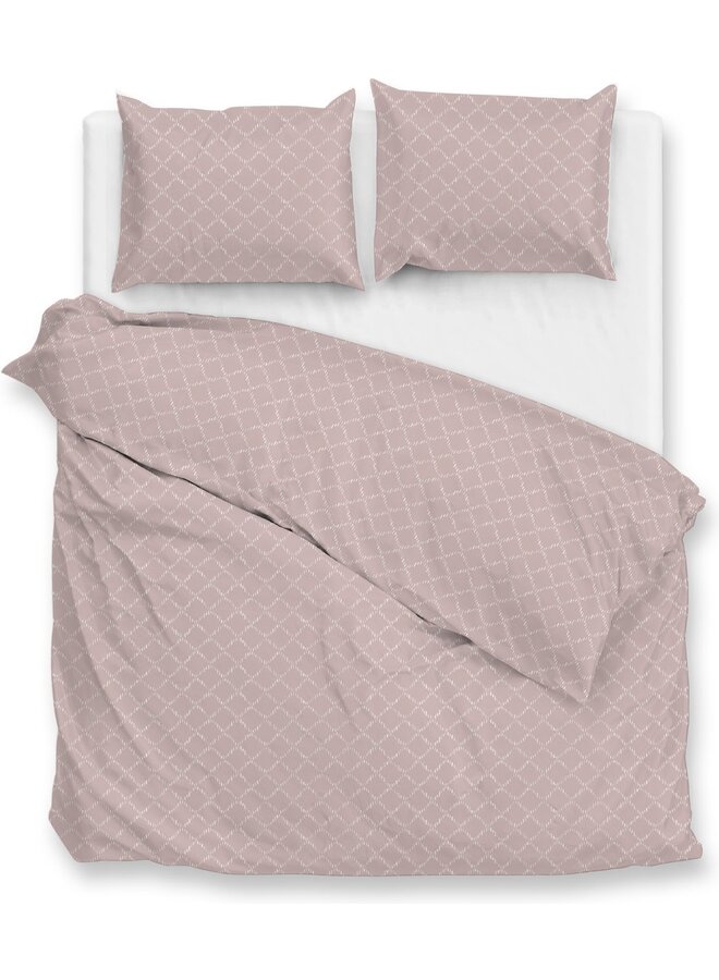ZO! Home Dekbedovertrek Linea-di-Satinado Roze - Katoensatijn