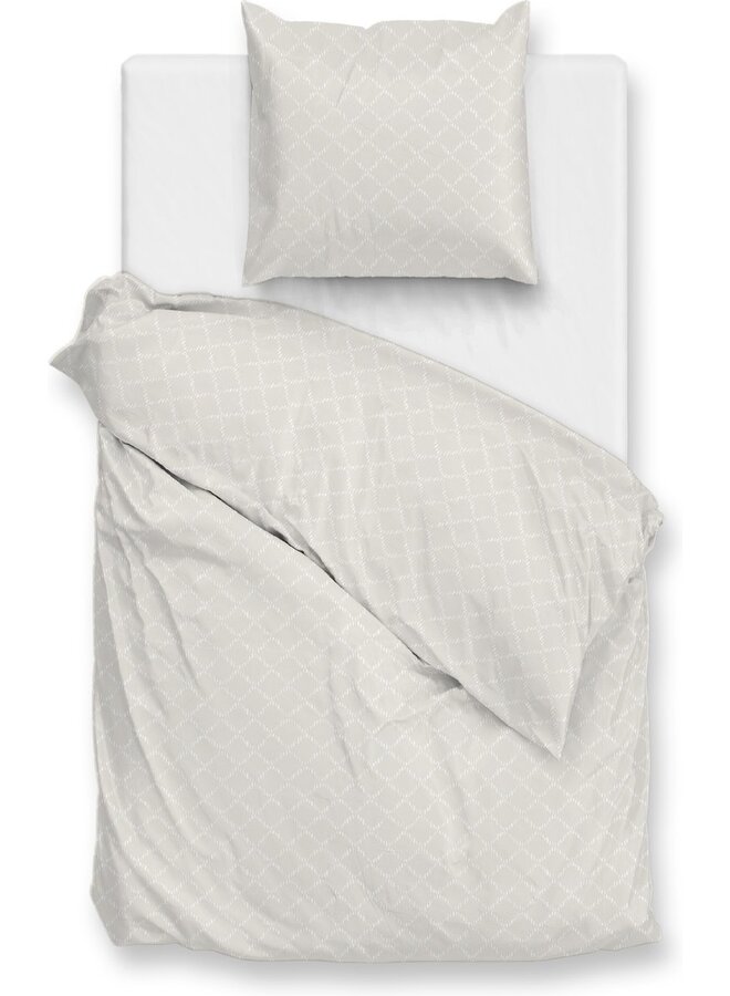 ZO! Home Dekbedovertrek Linea-di-Satinado Creme - Katoensatijn
