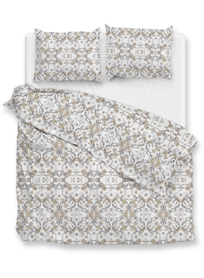 Dekbedovertrek Fausto Grijs -  Katoen