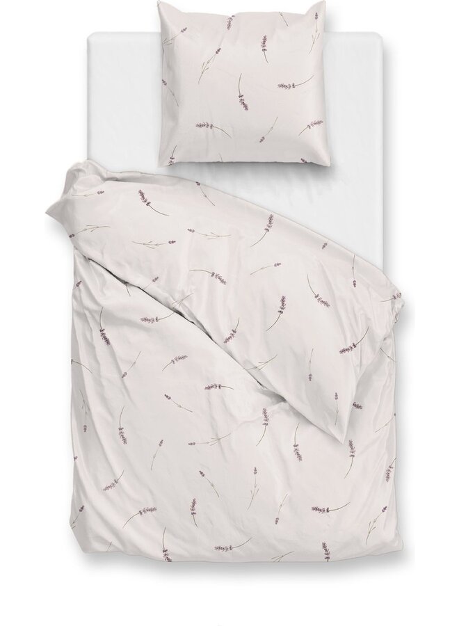 ZO! Home Dekbedovertrek Mirella Roze - Katoensatijn