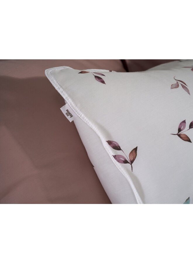 ZO! Home Dekbedovertrek Sienna Wit -  Katoensatijn