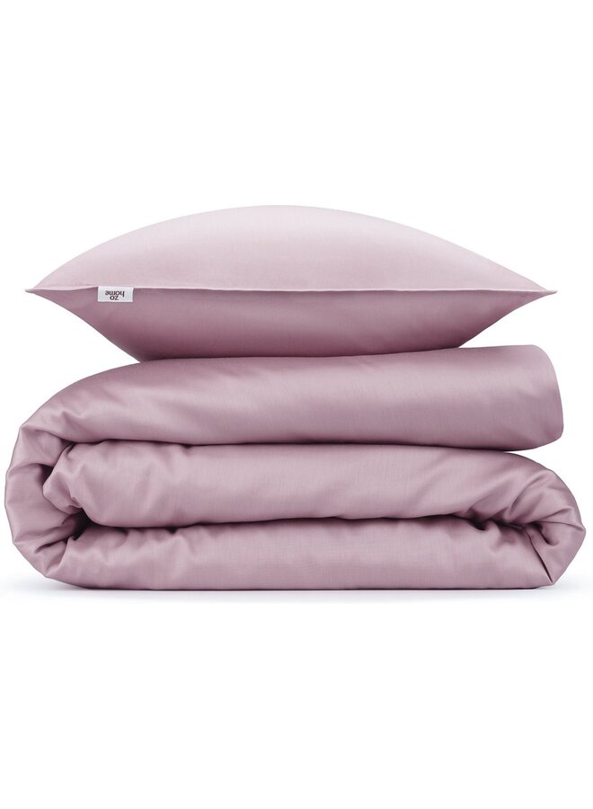 ZO! Home Dekbedovertrek Percalle Uni Roze - Percale Katoen