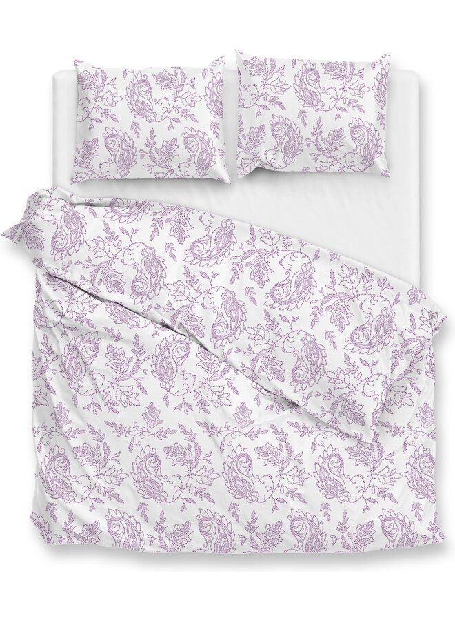 Dekbedovertrek Indiana Roze -  Percale Katoen PL2