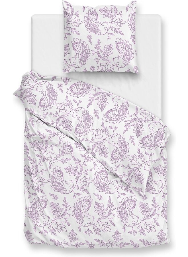 ZO! Home Dekbedovertrek Indiana Roze -  Percale Katoen