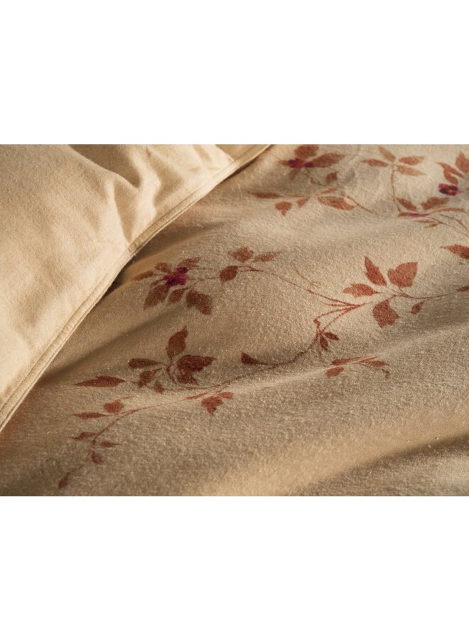 Heckett & Lane Dekbedovertrek Tommaso Geel - Flanel