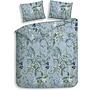 Heckett & Lane Dekbedovertrek Martina  Blauw - Flanel