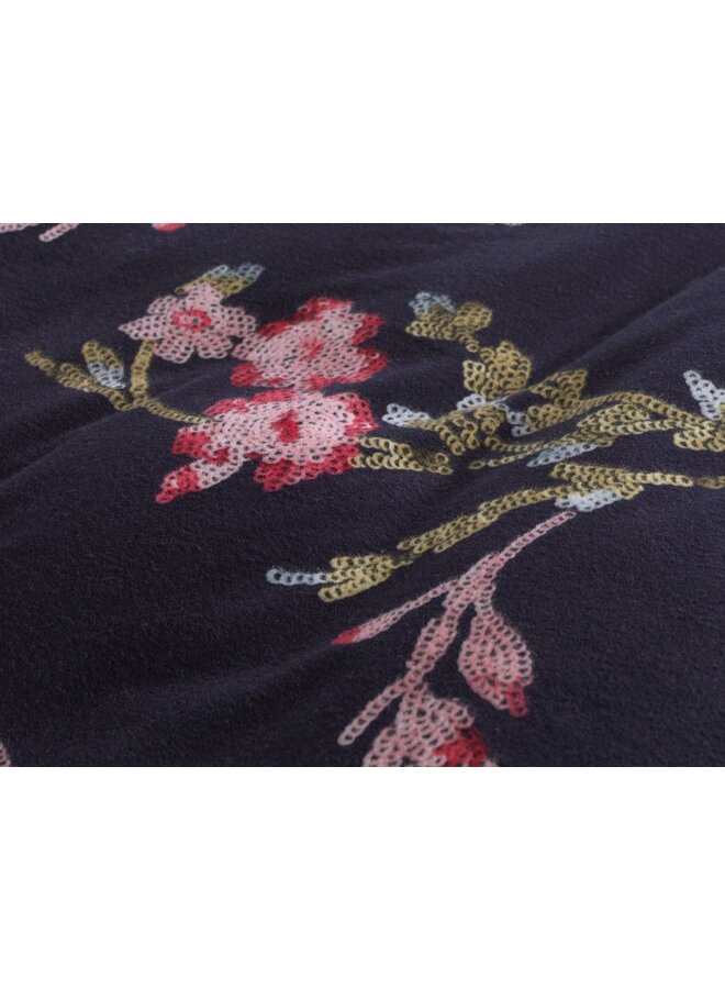 Heckett & Lane Dekbedovertrek Daisy Blauw - Flanel