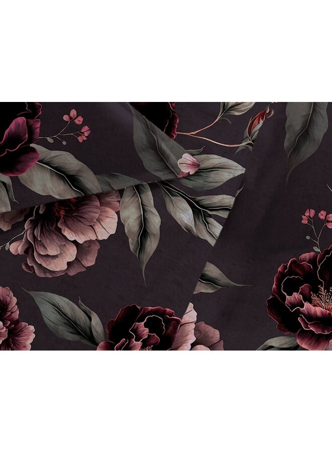 Heckett & Lane Dekbedovertrek Romee Paars - Flanel