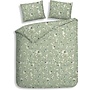 Heckett & Lane Dekbedovertrek Ciro Groen - Flanel