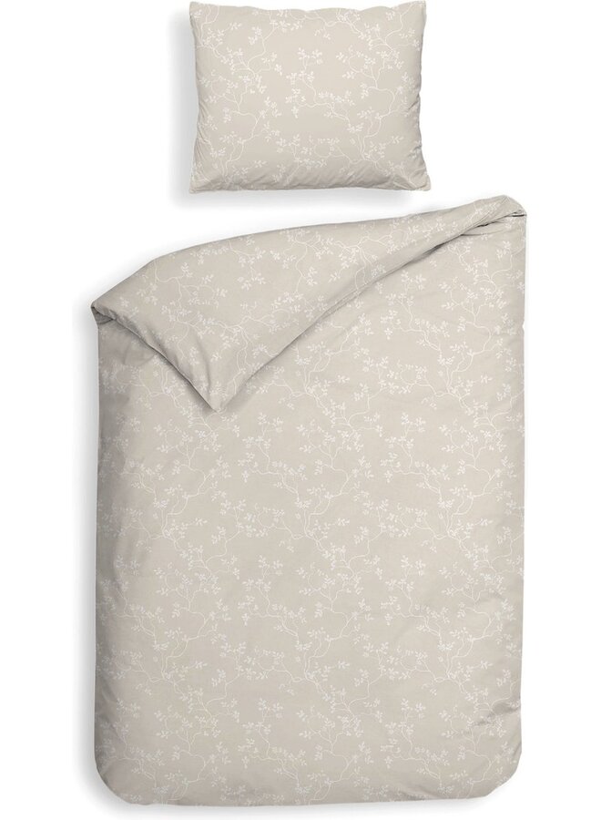 Heckett & Lane Dekbedovertrek Alloro Beige - Flanel