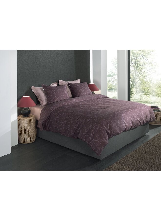 Heckett & Lane Dekbedovertrek Alloro Paars - Flanel