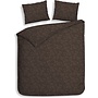 Heckett & Lane Dekbedovertrek Alloro Bruin - Flanel