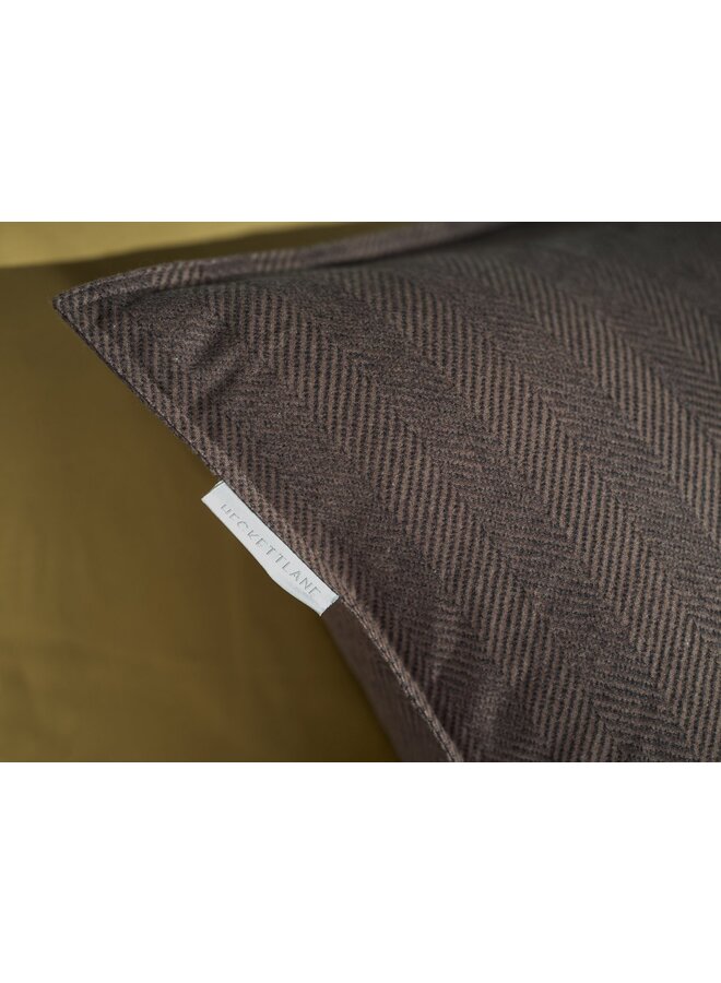 Heckett & Lane Dekbedovertrek Spina Bruin - Flanel