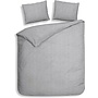 Heckett & Lane Dekbedovertrek Spina Grijs - Flanel