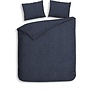 Heckett & Lane Dekbedovertrek Franela Blauw - Flanel