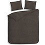 Heckett & Lane Dekbedovertrek Franela Bruin - Flanel