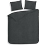 Heckett & Lane Dekbedovertrek Franela Antraciet - Flanel