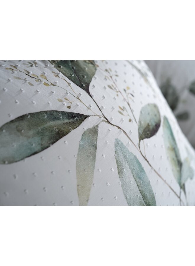 Heckett & Lane Dekbedovertrek Eduardo Wit - Clip Sheared Katoen