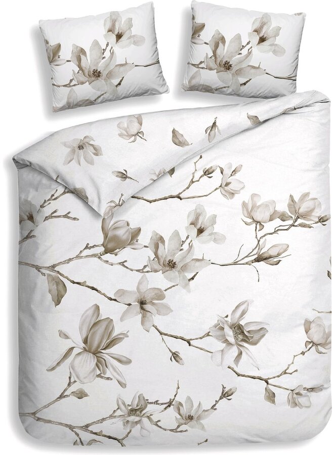 Dekbedovertrek Rio Wit - Clip Sheared Katoen PL2