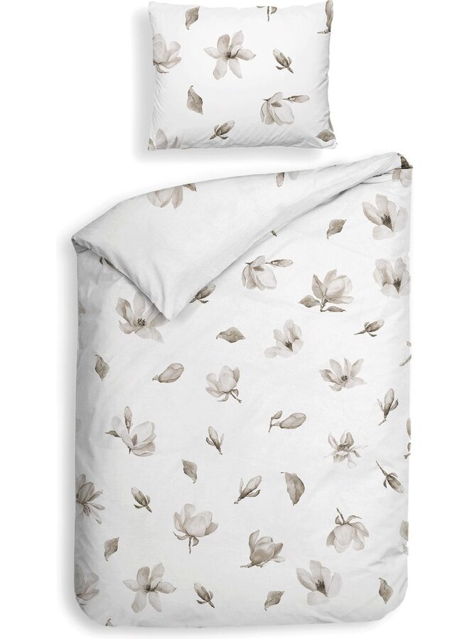 Heckett & Lane Dekbedovertrek Rio Wit - Clip Sheared Katoen