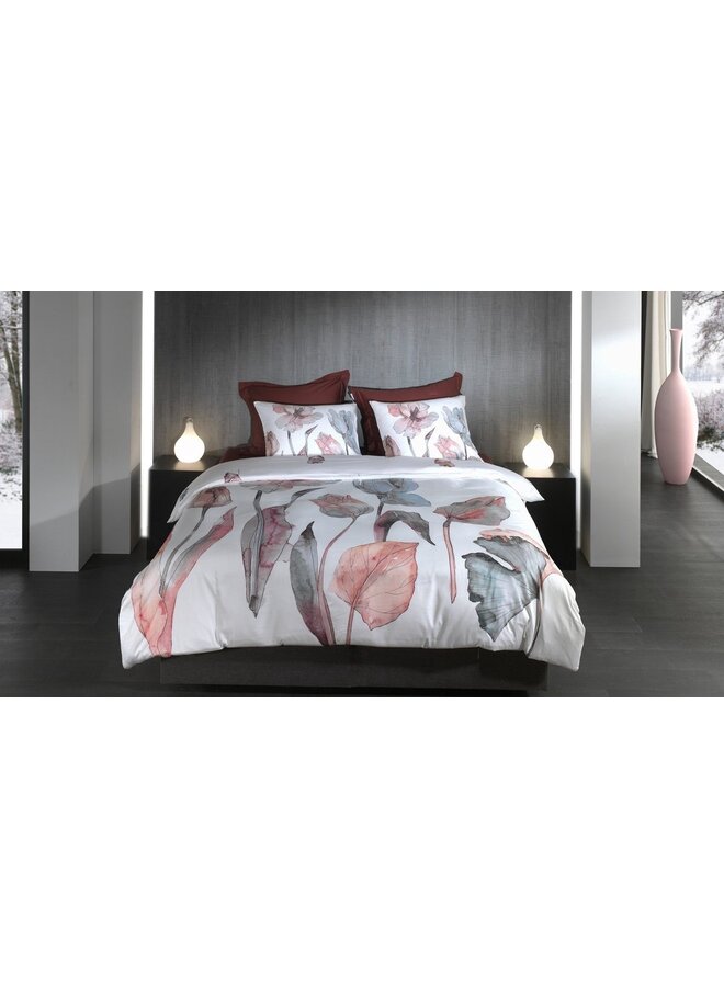 Heckett & Lane Dekbedovertrek Zeljko Wit - Dobby Katoen