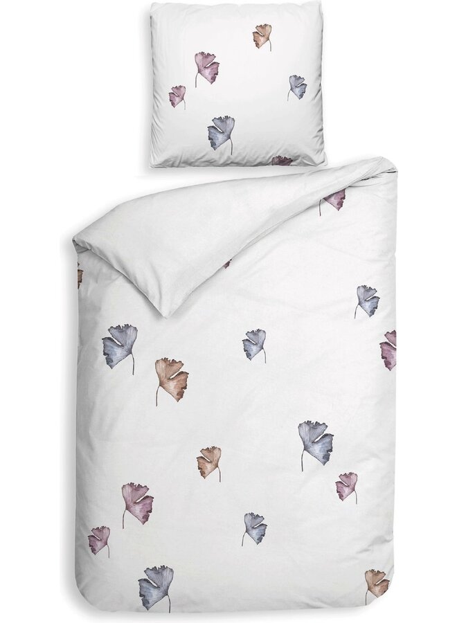 Heckett & Lane Dekbedovertrek Zeljko Wit - Dobby Katoen