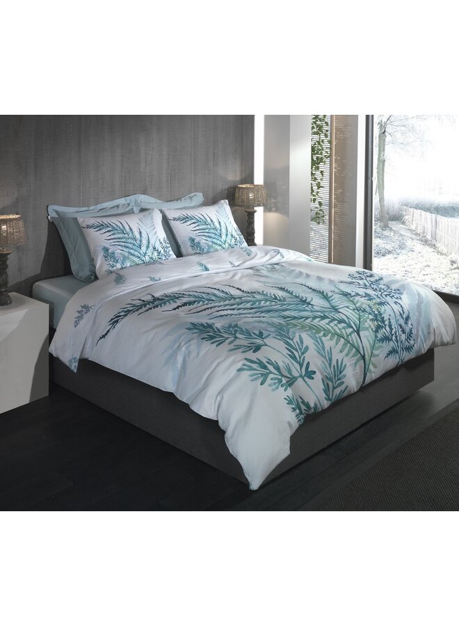 Heckett & Lane Dekbedovertrek Hailee Wit - Dobby Katoen