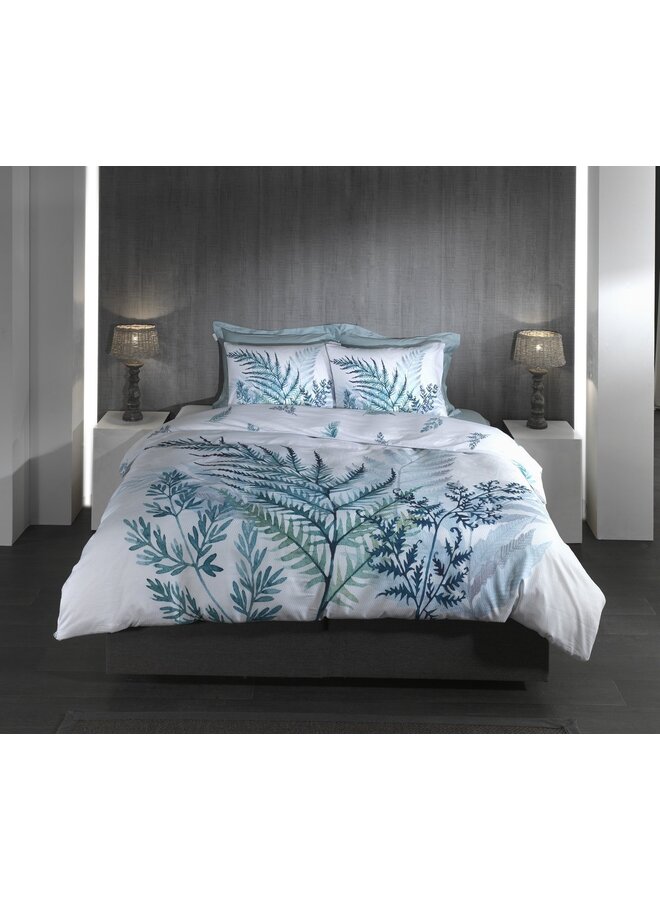 Heckett & Lane Dekbedovertrek Hailee Wit - Dobby Katoen