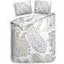 Heckett & Lane Dekbedovertrek Muelle Wit - Dobby Katoen