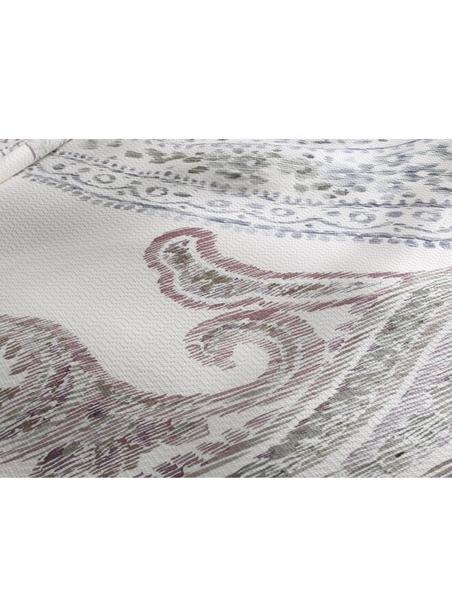 Heckett & Lane Dekbedovertrek Muelle Wit - Dobby Katoen