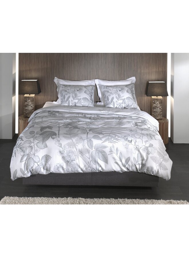 Heckett & Lane Dobby Katoen Dekbedovertrek Grijs