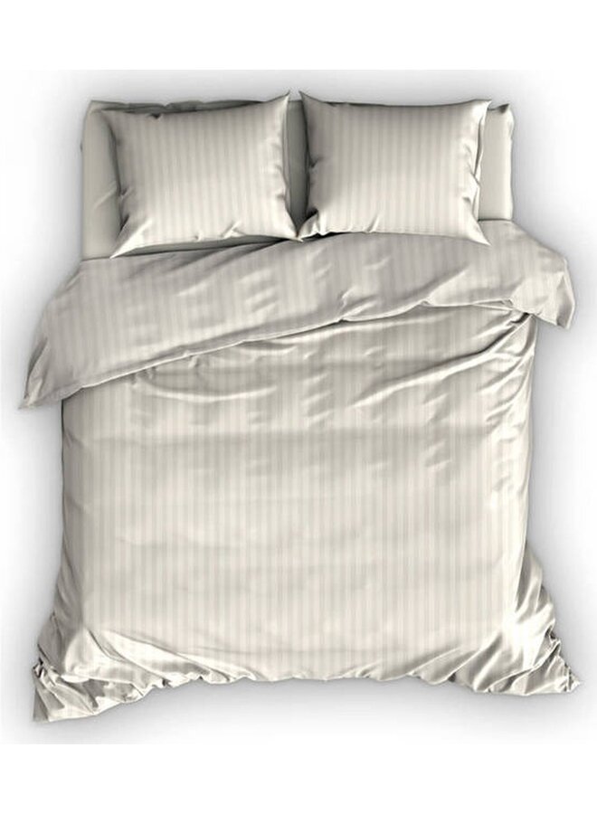 Dekbedovertrek Hotel Linnen Ivoor - Katoensatijn