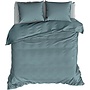 Satin d'Or Dekbedovertrek Hotel Linnen Blauw - Katoensatijn