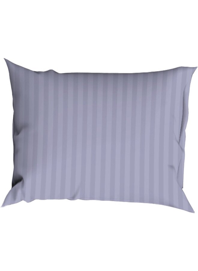 Satin d'Or Dekbedovertrek Hotel Linnen Lila - Katoensatijn