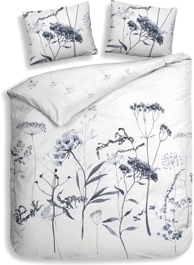 Dekbedovertrek Luna Wit - Gauze Katoen